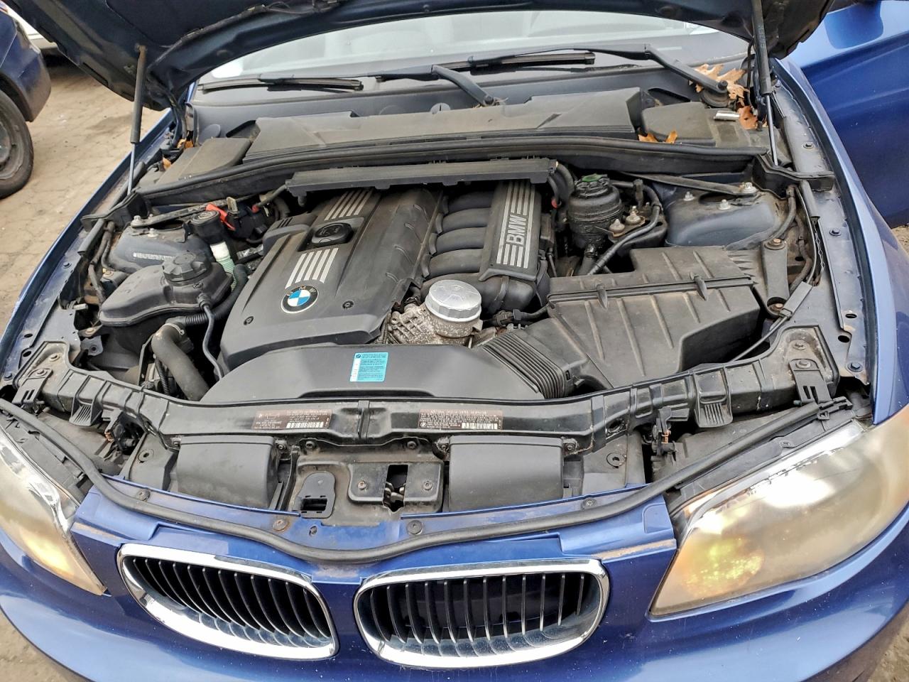 2008 Bmw 128 I Blue vin: WBAUP93578VF45703