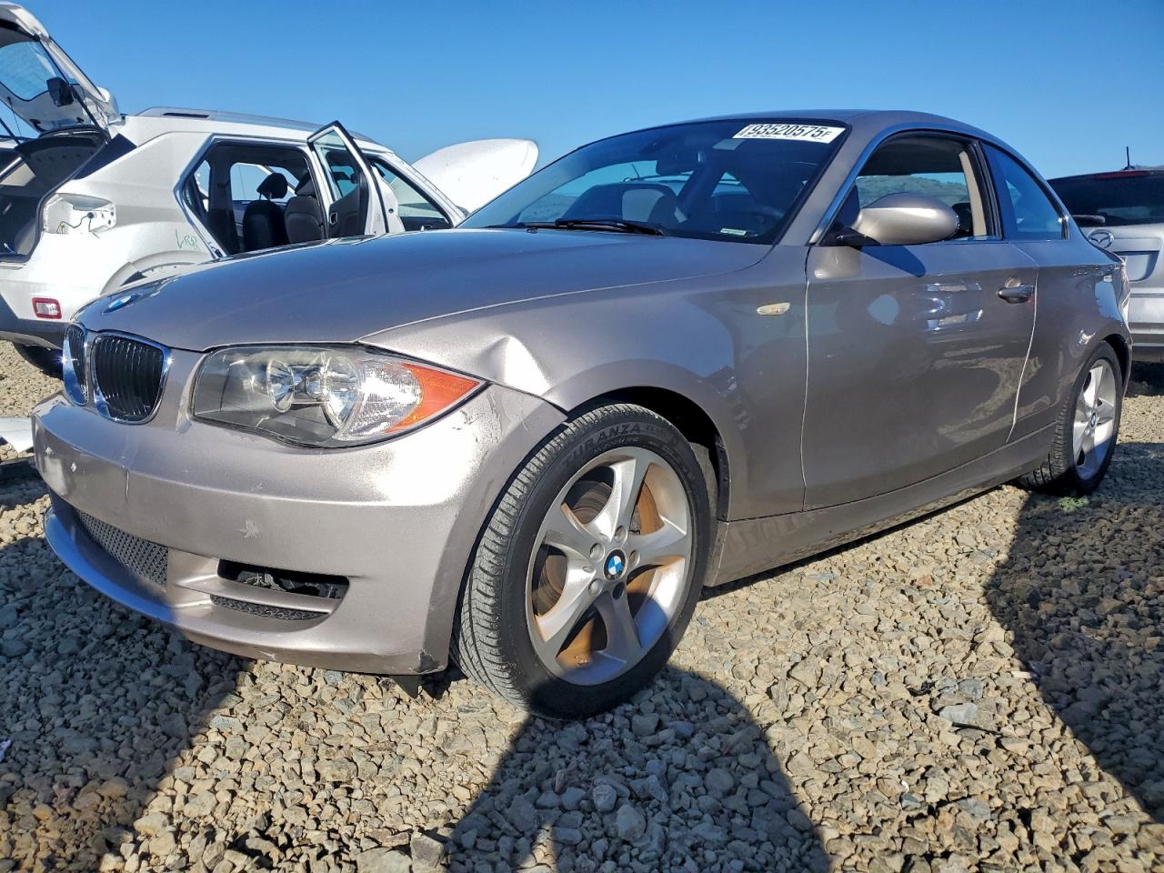 2008 Bmw 128 I Бежевый vin: WBAUP93588VF45791