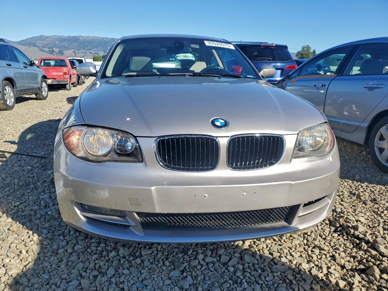 2008 Bmw 128 I Бежевый vin: WBAUP93588VF45791