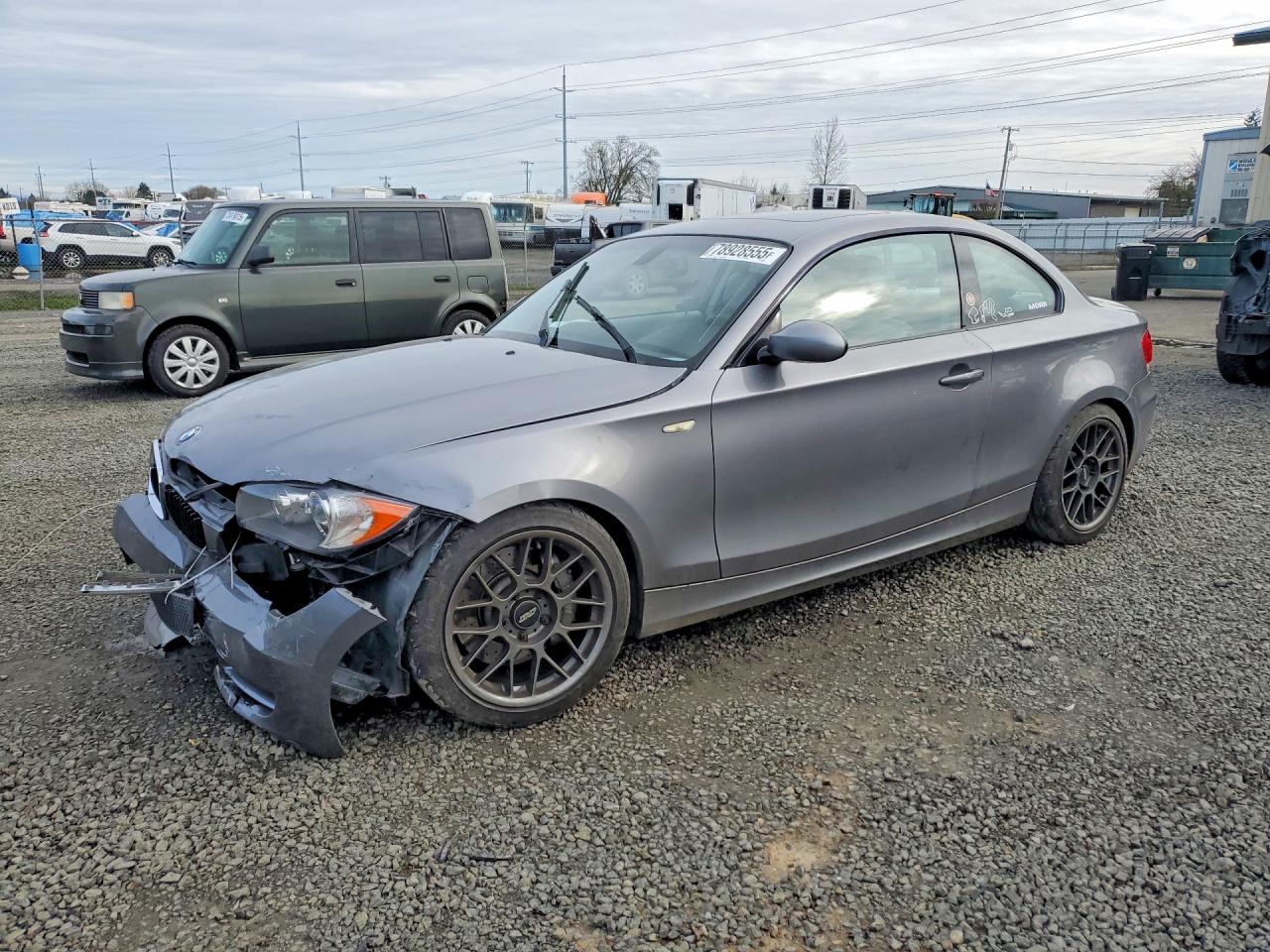 2009 Bmw 128 I Серебряный vin: WBAUP93599VF45865