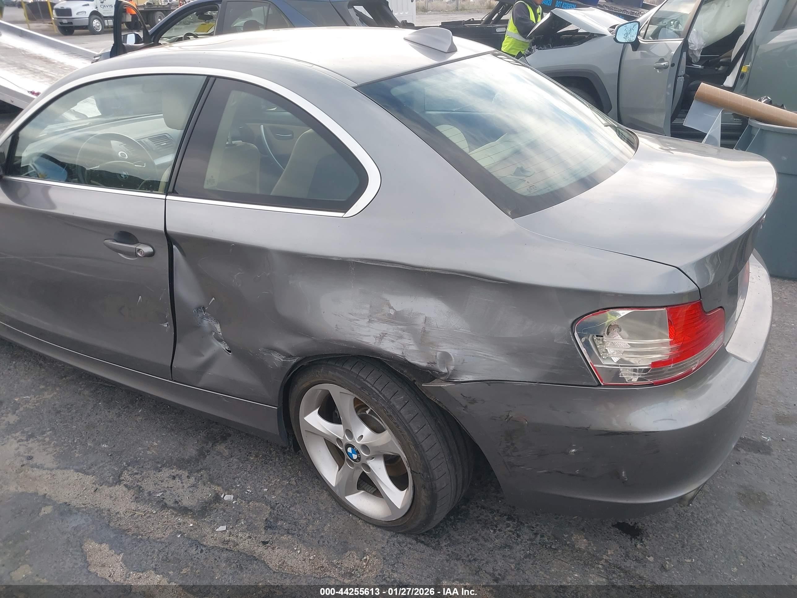 2010 Bmw 128i   Gray vin: WBAUP9C50AVF49579