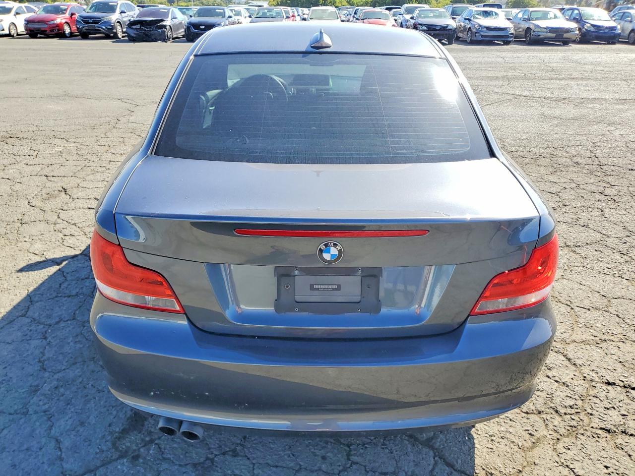 2013 Bmw 128 I Gray vin: WBAUP9C50DVS94563
