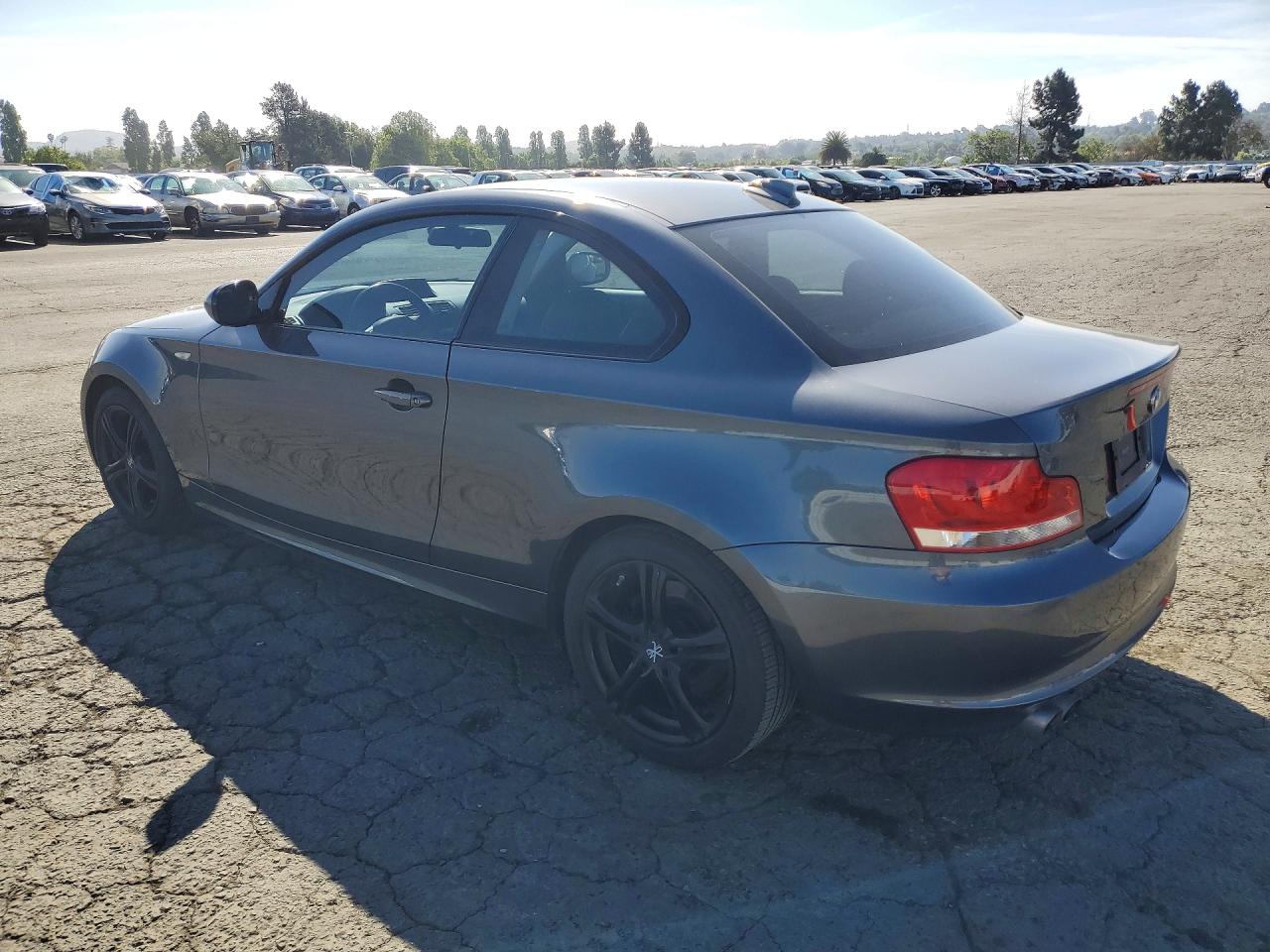 2013 Bmw 128 I Gray vin: WBAUP9C50DVS94563