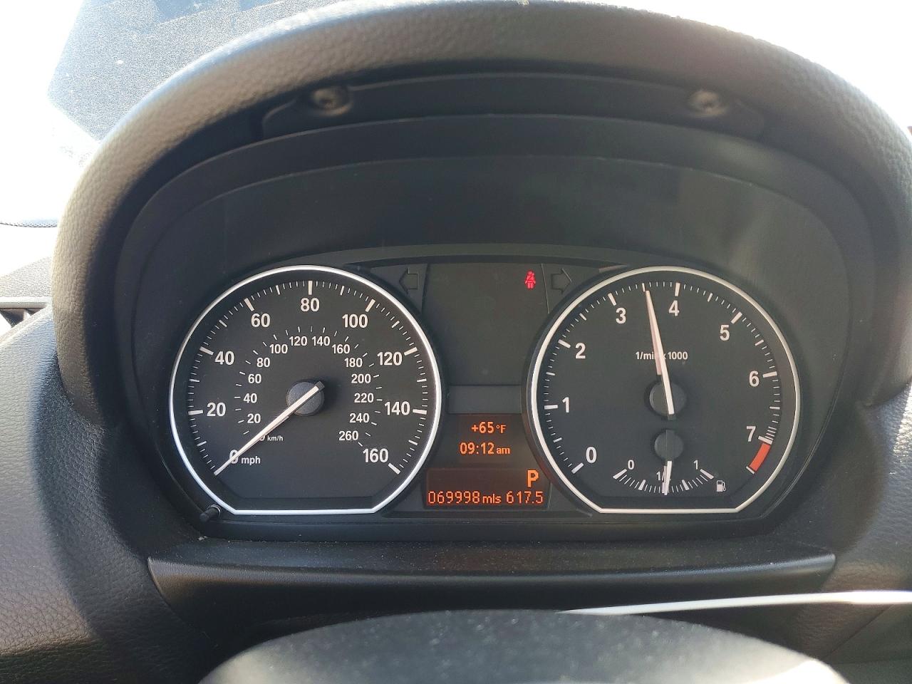 2013 Bmw 128 I Gray vin: WBAUP9C50DVS94563