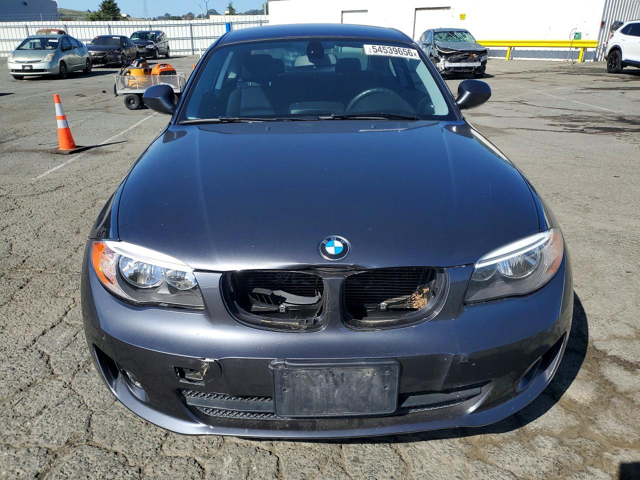 2013 Bmw 128 I Gray vin: WBAUP9C50DVS94563