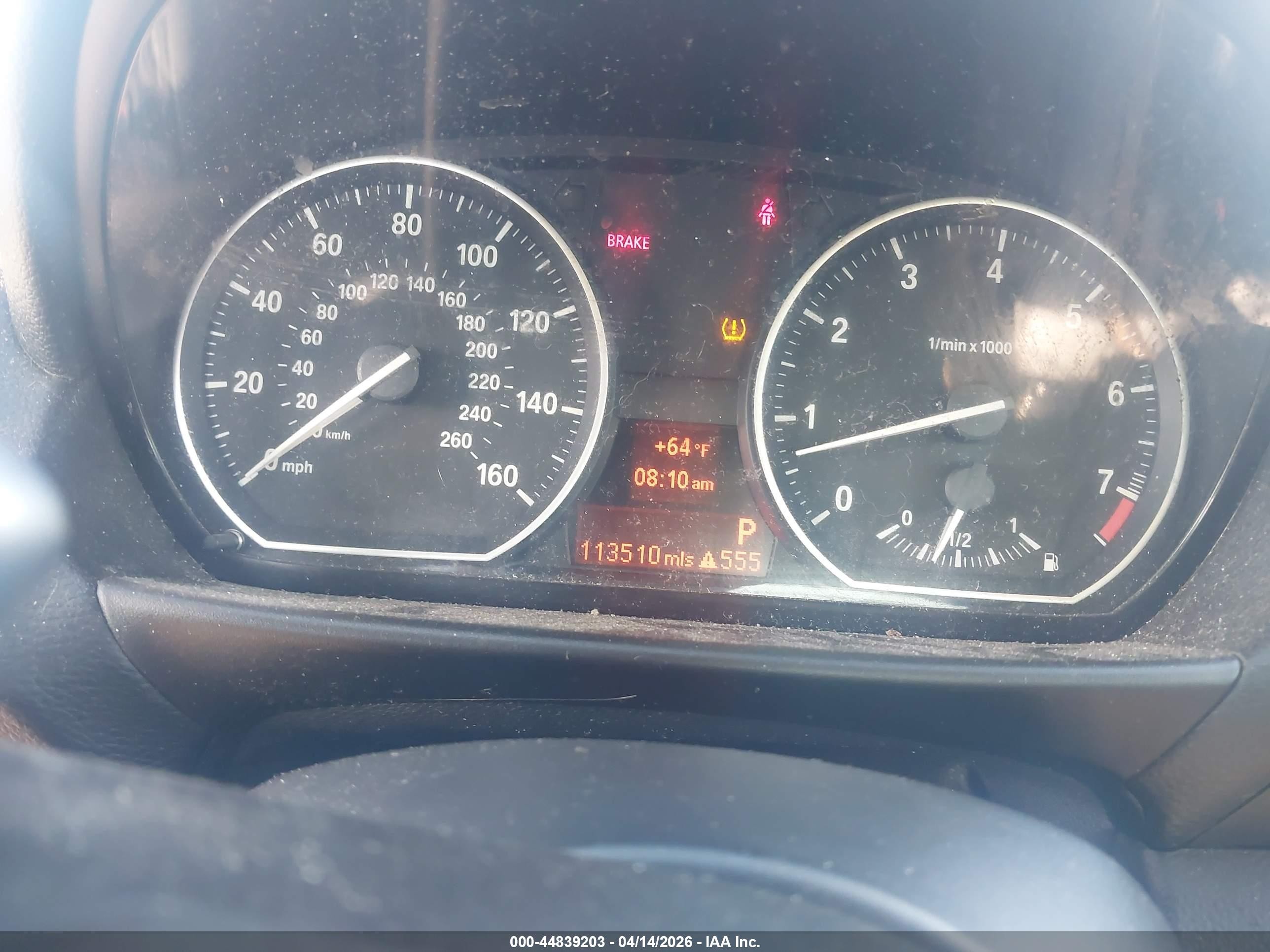 2010 Bmw 128i   Red vin: WBAUP9C51AVF49557