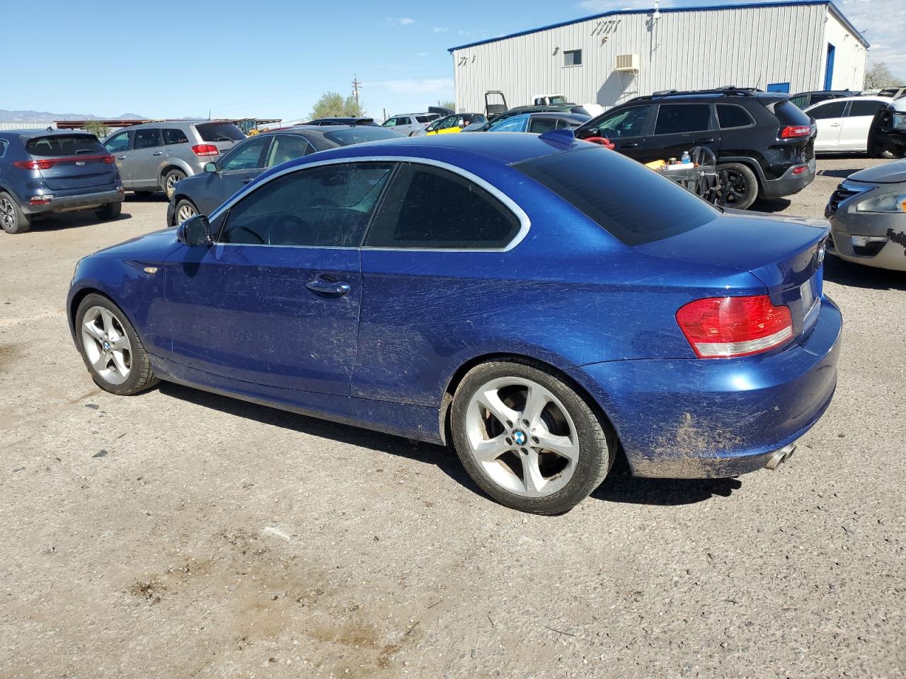 2011 Bmw 128 I Blue vin: WBAUP9C51BVL90649