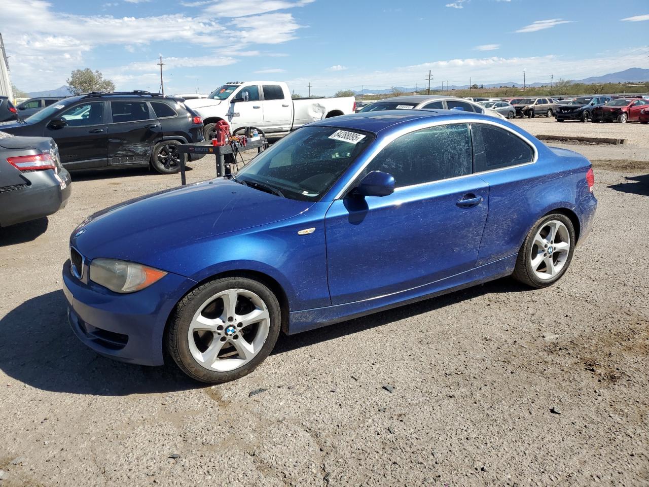 2011 Bmw 128 I Blue vin: WBAUP9C51BVL90649