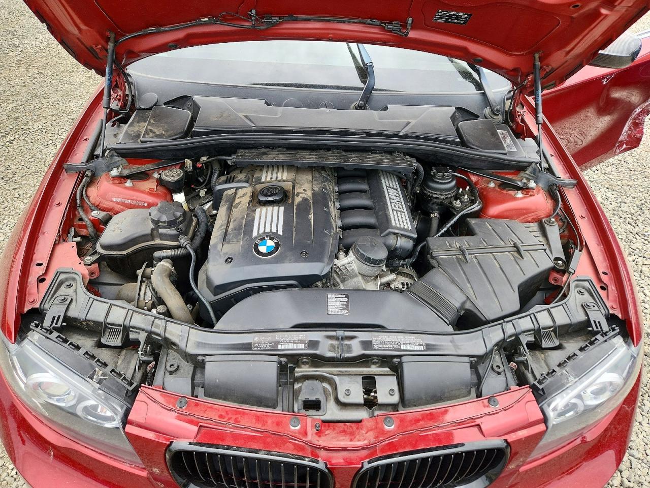 2012 Bmw 128 I Бордовый vin: WBAUP9C51CVL91219