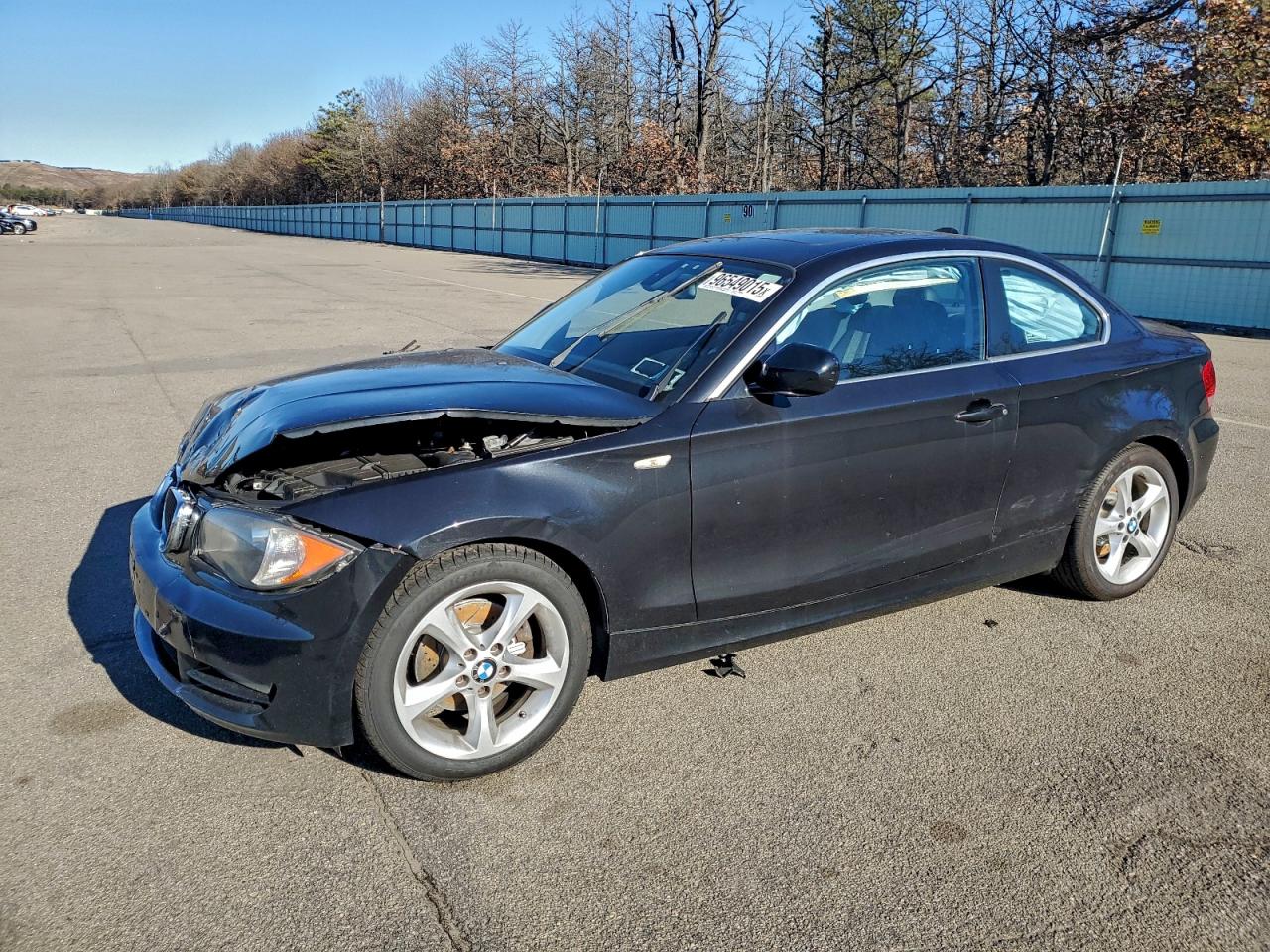 2011 Bmw 128 I Black vin: WBAUP9C52BVL89896