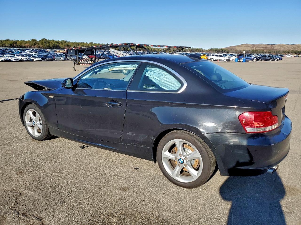 2011 Bmw 128 I Black vin: WBAUP9C52BVL89896