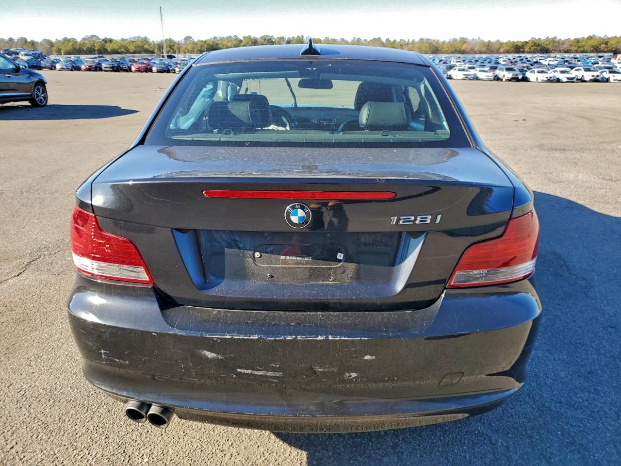 2011 Bmw 128 I Black vin: WBAUP9C52BVL89896