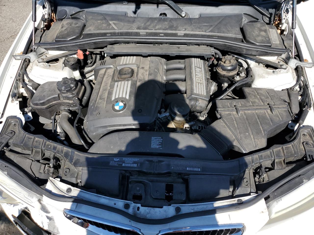 2012 Bmw 128 I   White vin: WBAUP9C52CVL91987