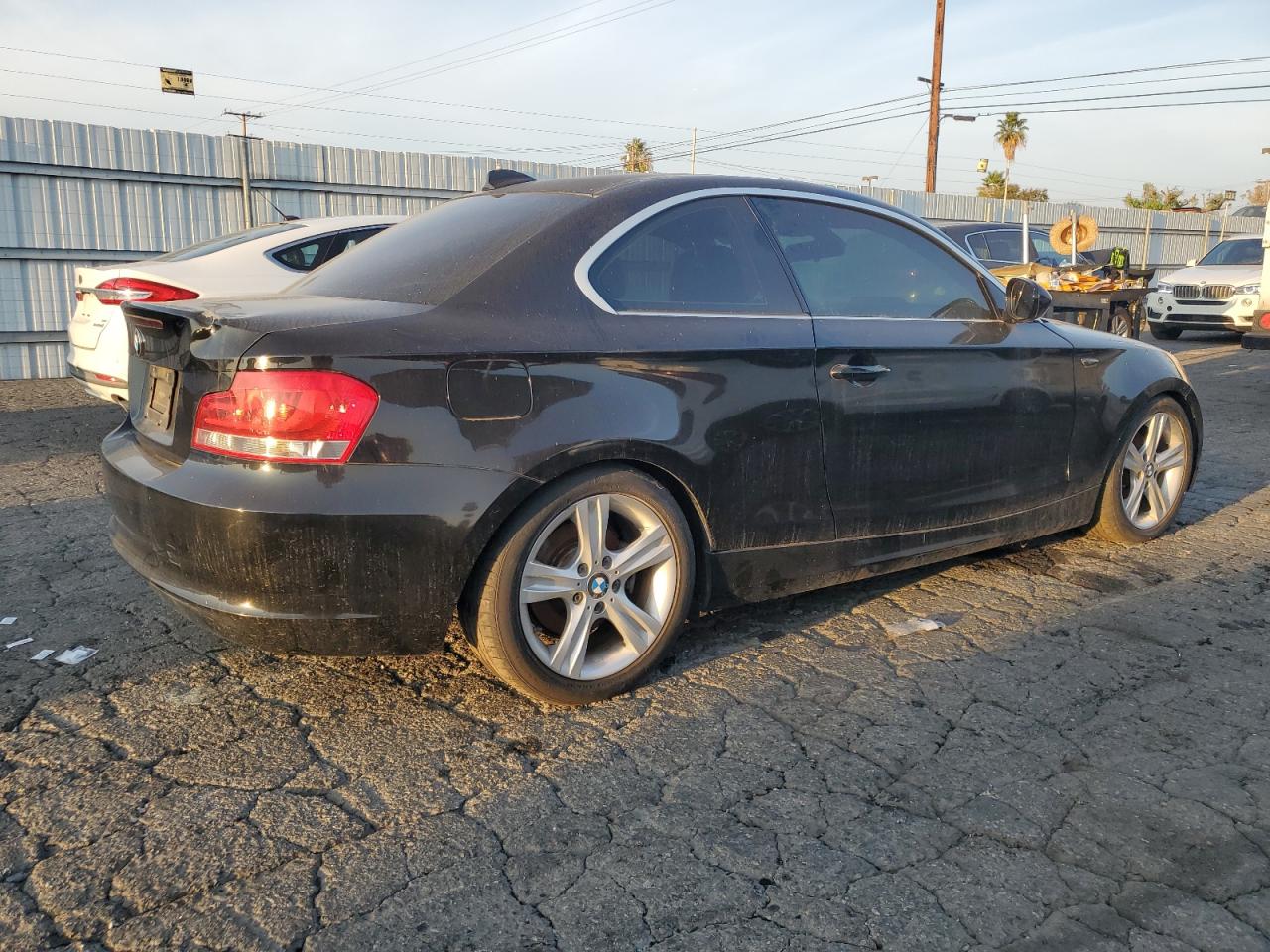 2013 Bmw 128 I Black vin: WBAUP9C52DVS94791