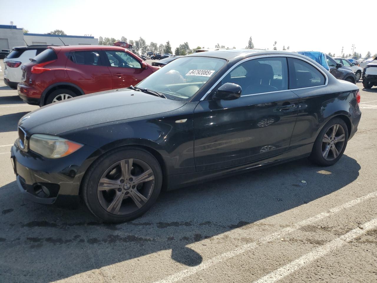 2012 Bmw 128 I Черный vin: WBAUP9C53CVL91125