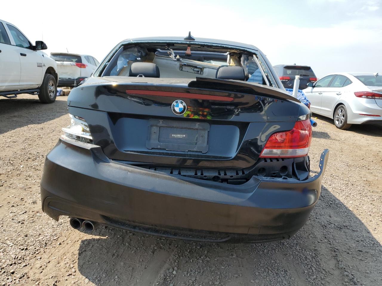 2013 Bmw 128 I Black vin: WBAUP9C53DVS95531
