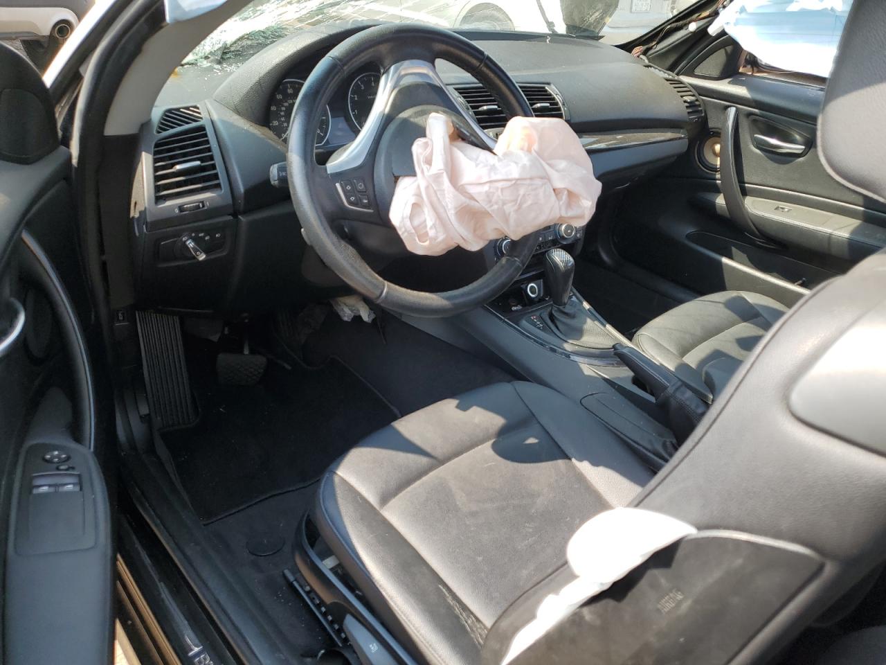 2013 Bmw 128 I Black vin: WBAUP9C53DVS95531