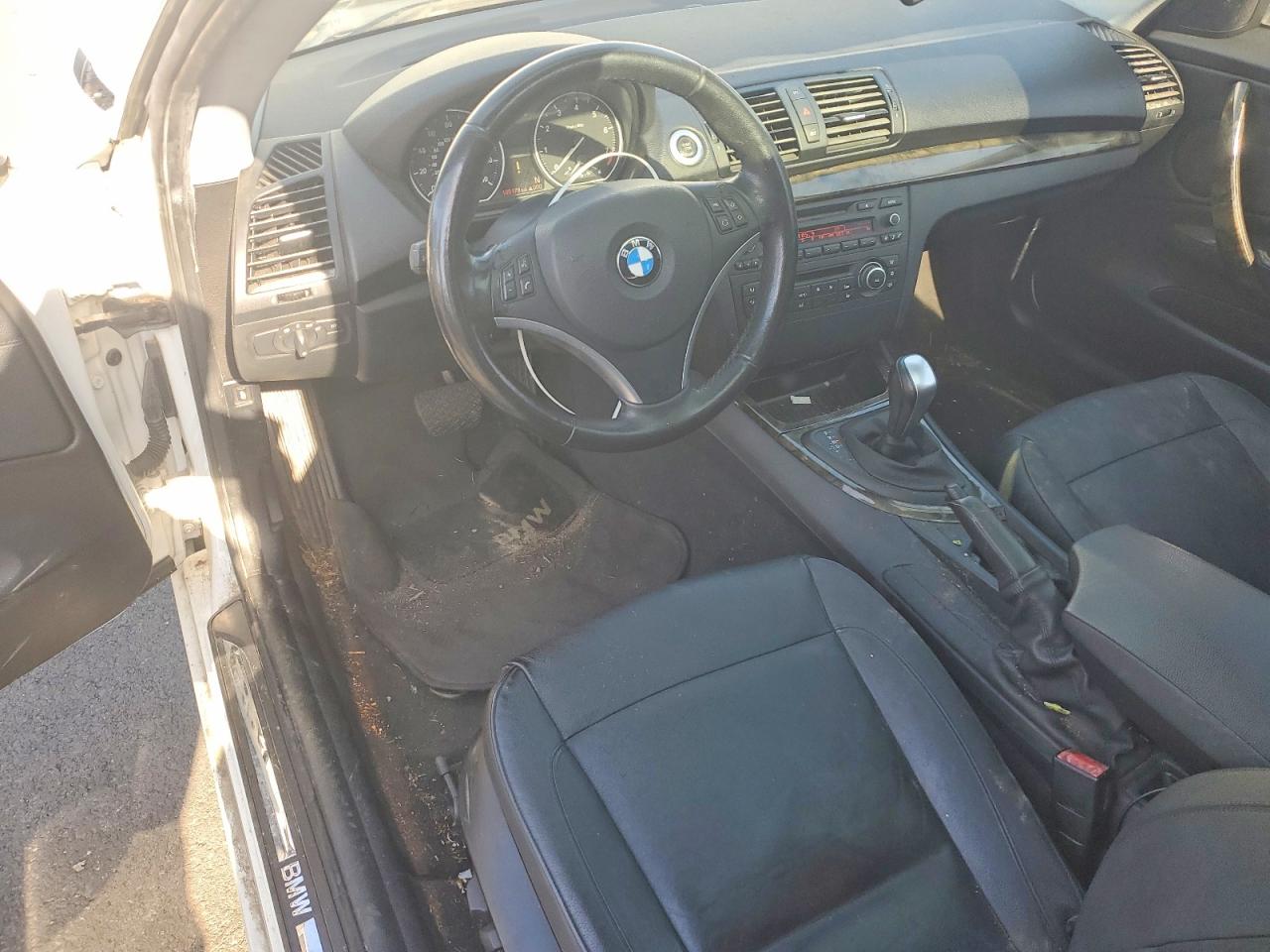 2010 Bmw 128 White vin: WBAUP9C54AVL89283