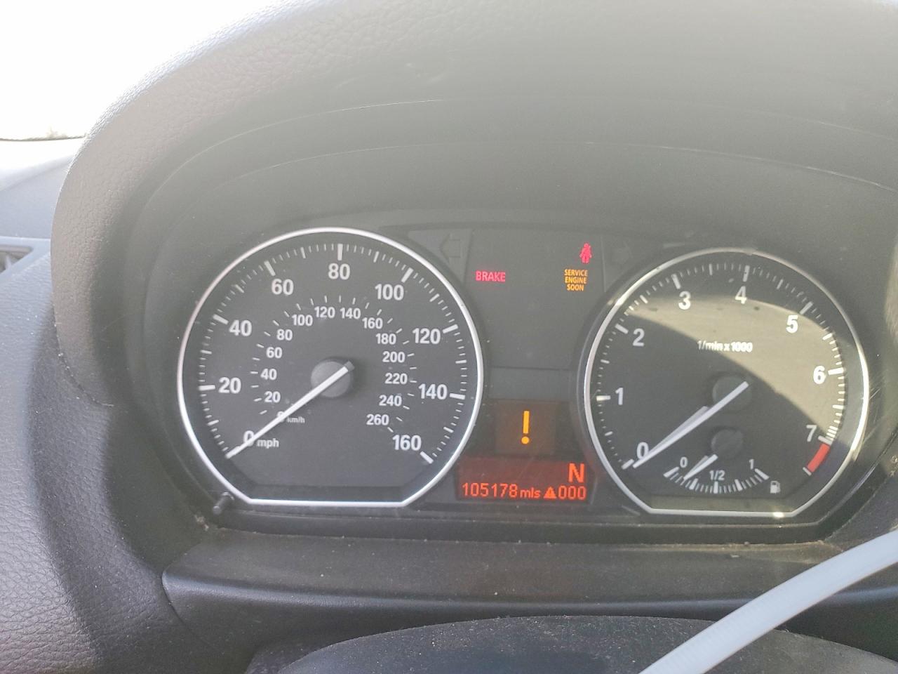 2010 Bmw 128 White vin: WBAUP9C54AVL89283