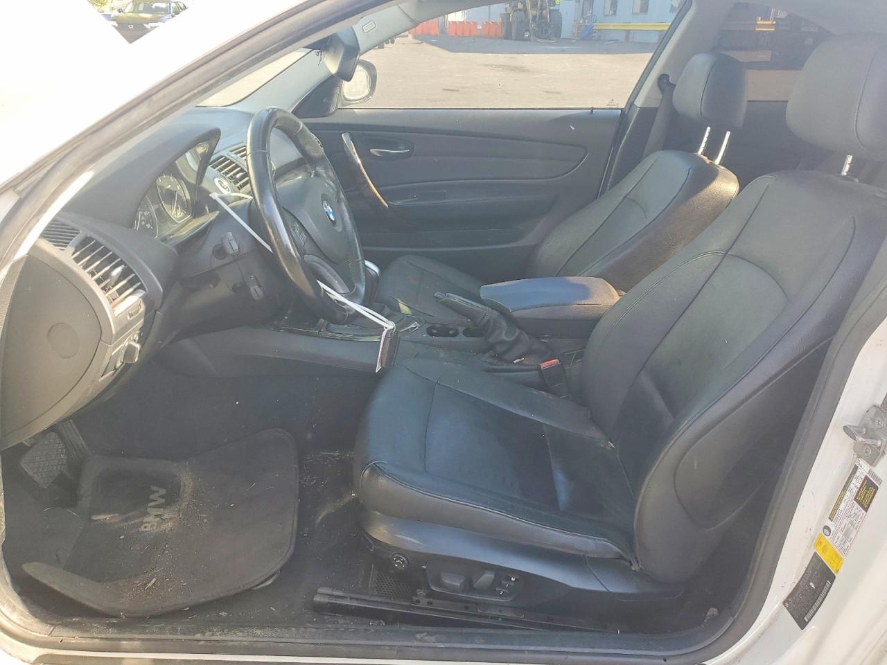 2010 Bmw 128 White vin: WBAUP9C54AVL89283