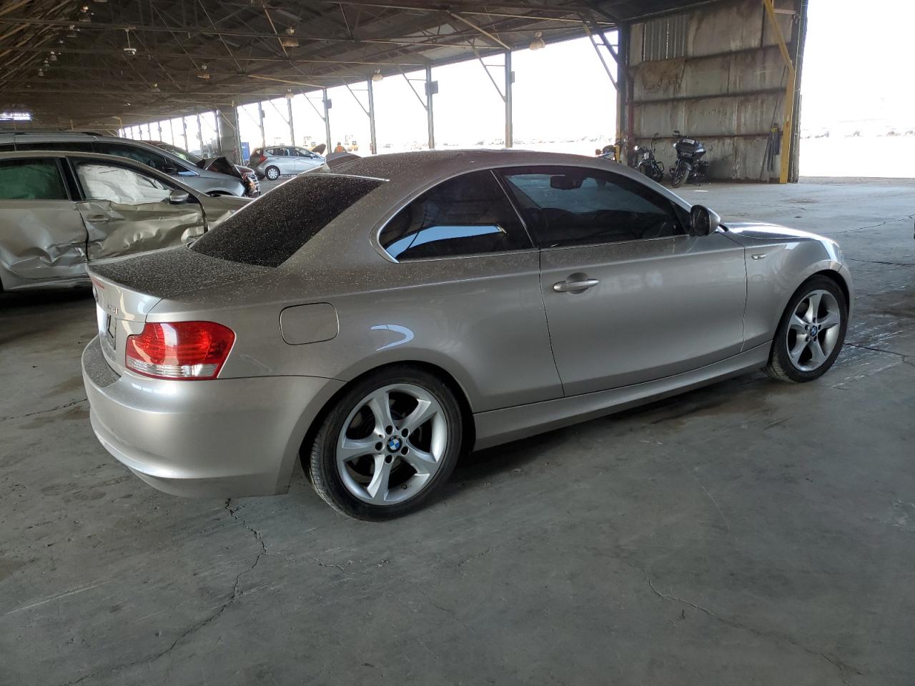2010 Bmw 128 I Gray vin: WBAUP9C54AVL89316