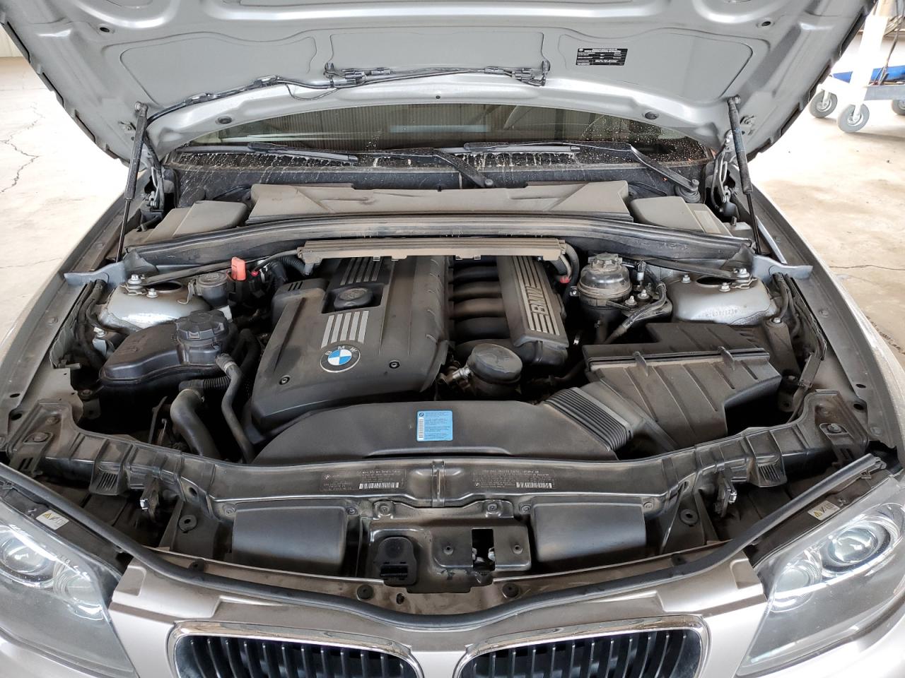 2010 Bmw 128 I Gray vin: WBAUP9C54AVL89316