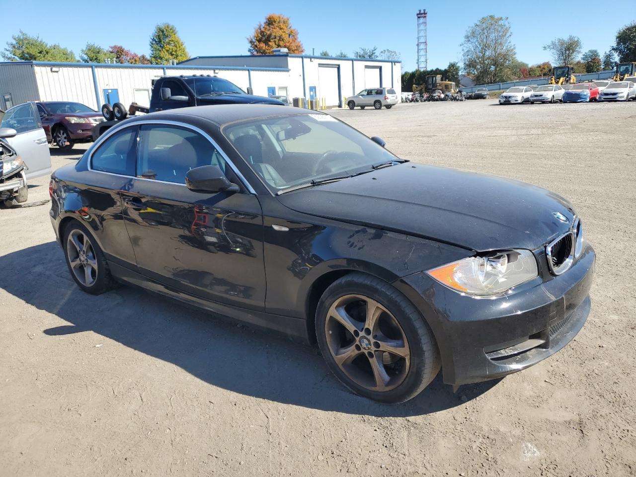 2011 Bmw 128 I Black vin: WBAUP9C54BVL90418