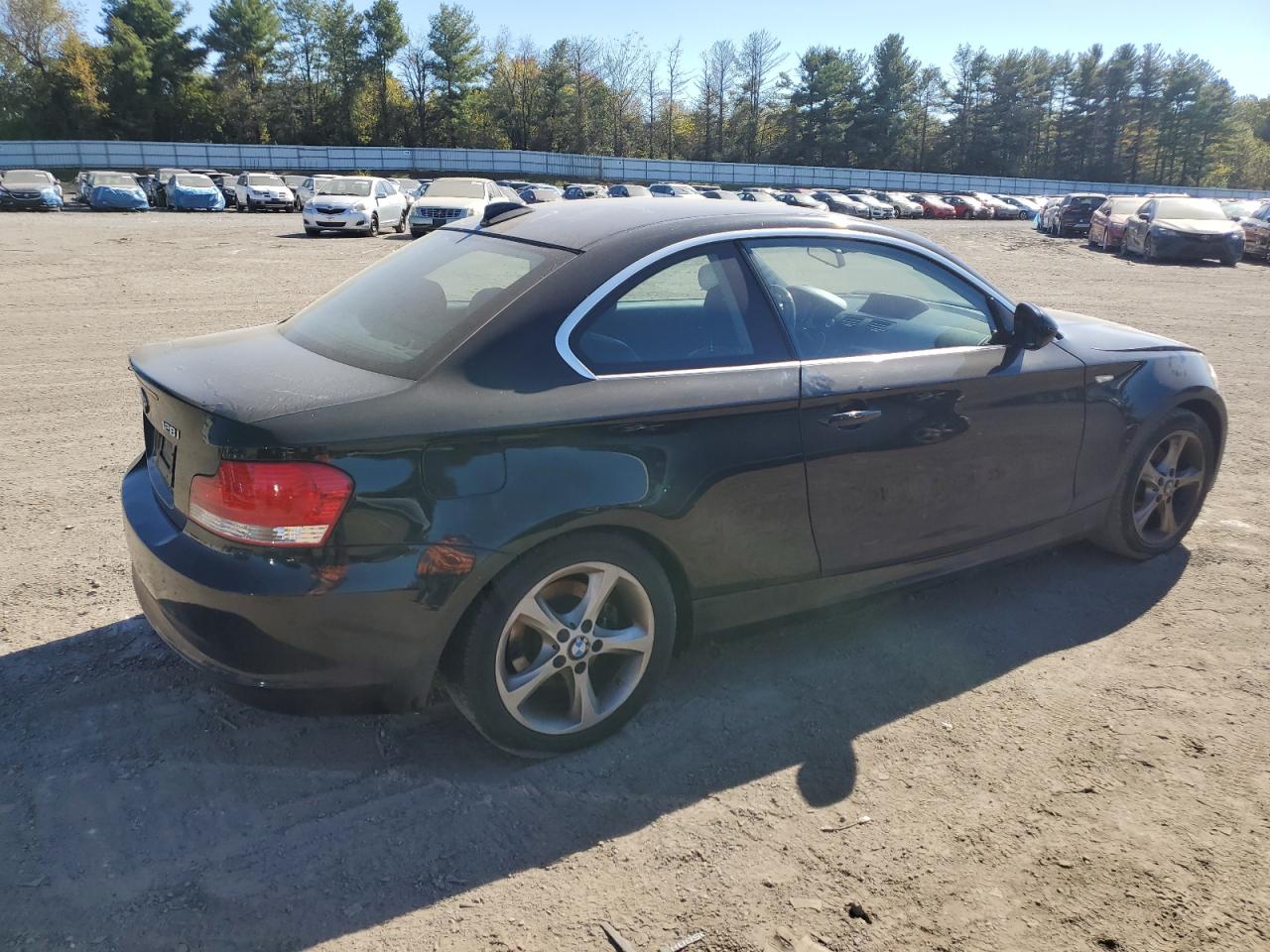 2011 Bmw 128 I Black vin: WBAUP9C54BVL90418
