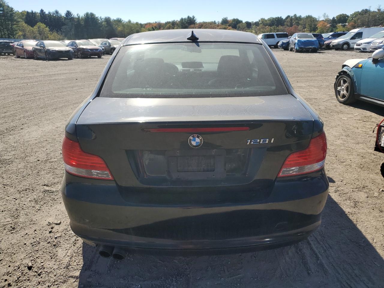 2011 Bmw 128 I Black vin: WBAUP9C54BVL90418