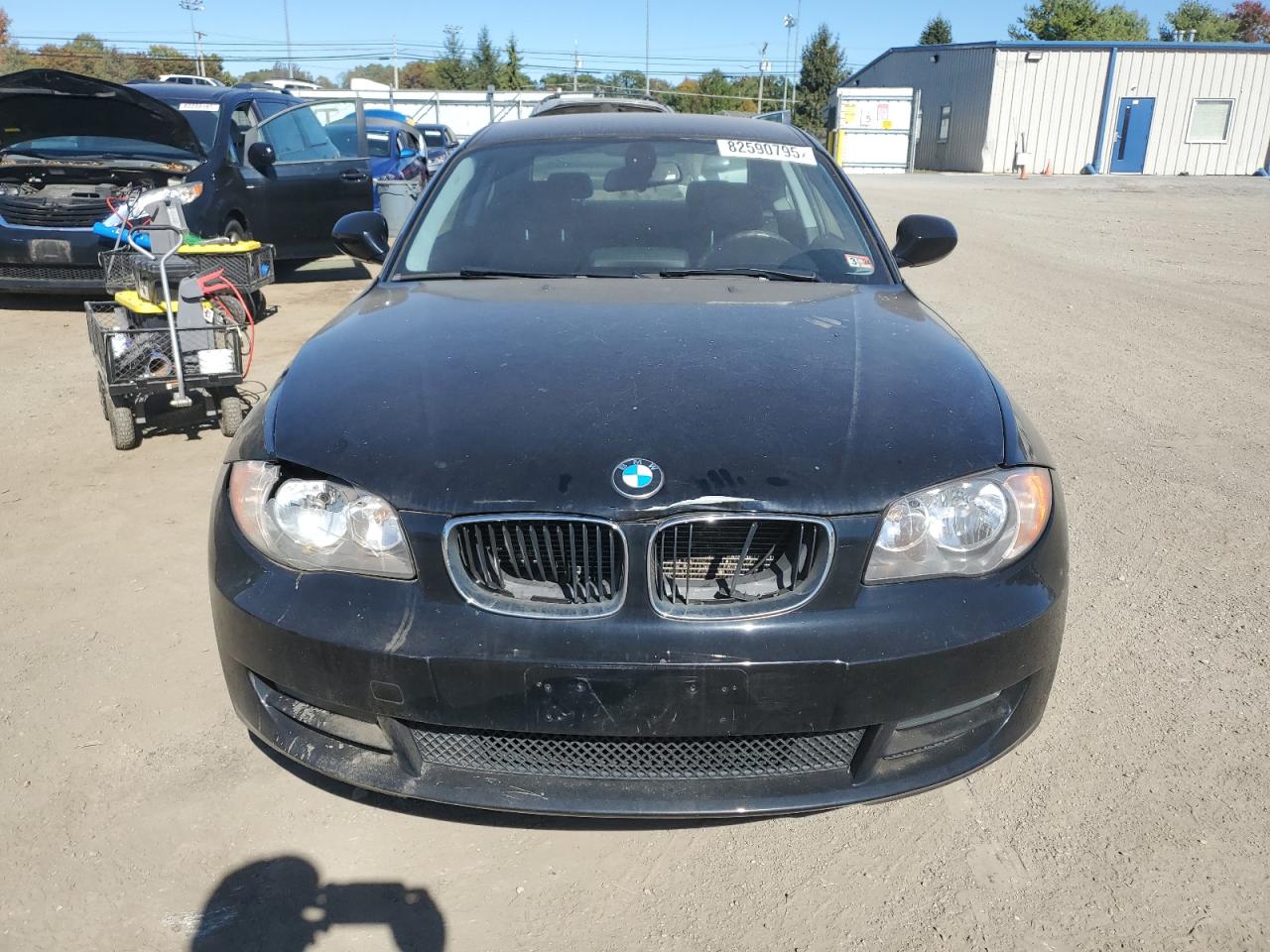 2011 Bmw 128 I Black vin: WBAUP9C54BVL90418