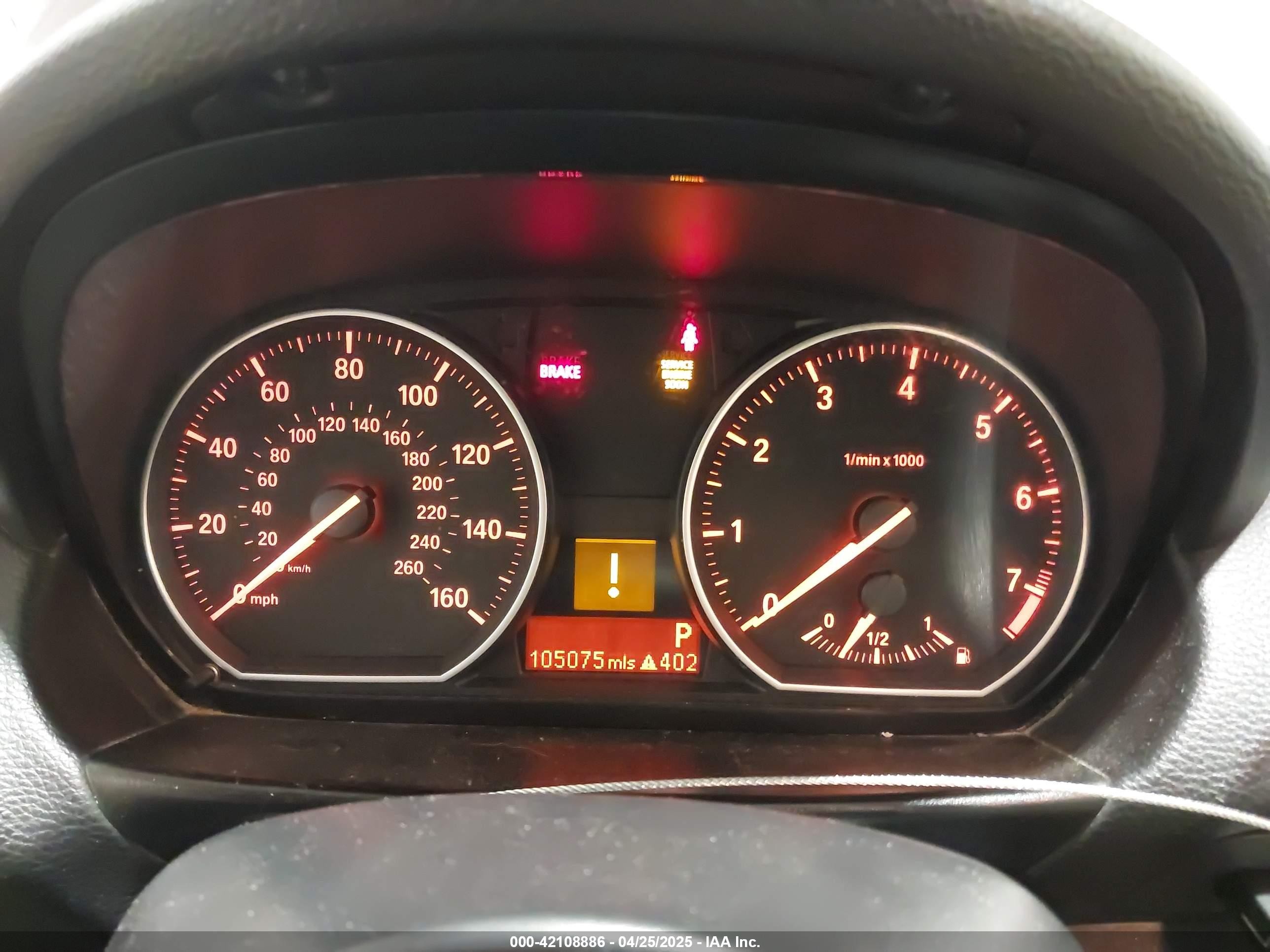 2012 Bmw 128i   Коричневый vin: WBAUP9C54CVL90999