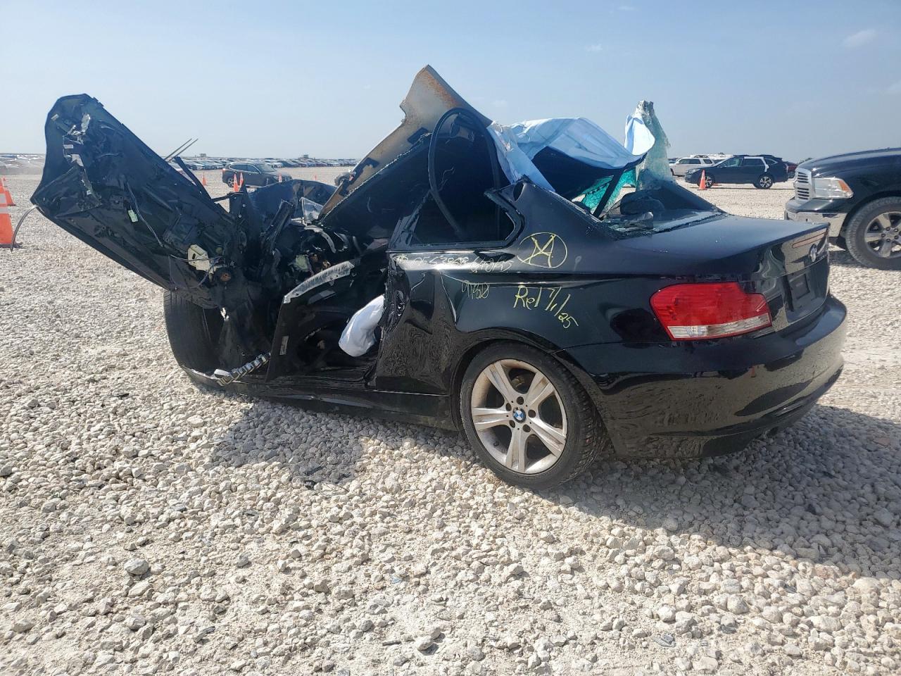 2010 Bmw 128 I Black vin: WBAUP9C55AVL89180