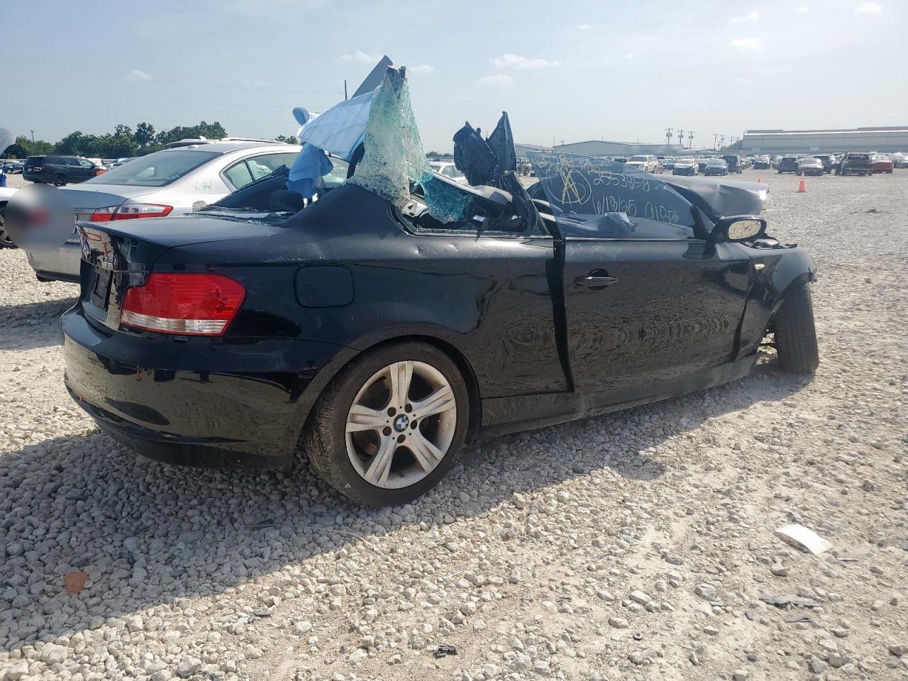 2010 Bmw 128 I Black vin: WBAUP9C55AVL89180