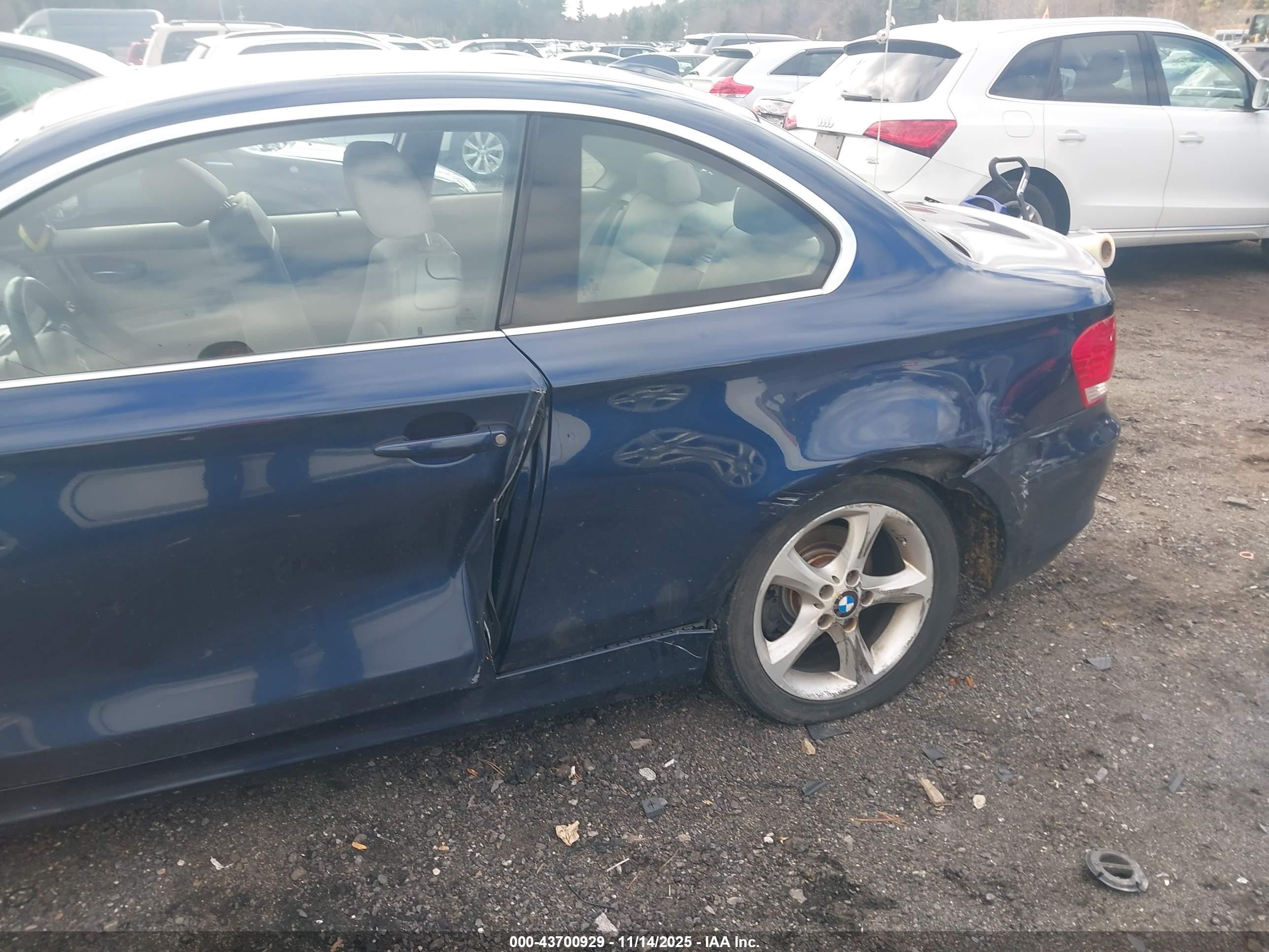 2010 Bmw 128i   Blue vin: WBAUP9C55AVL89213