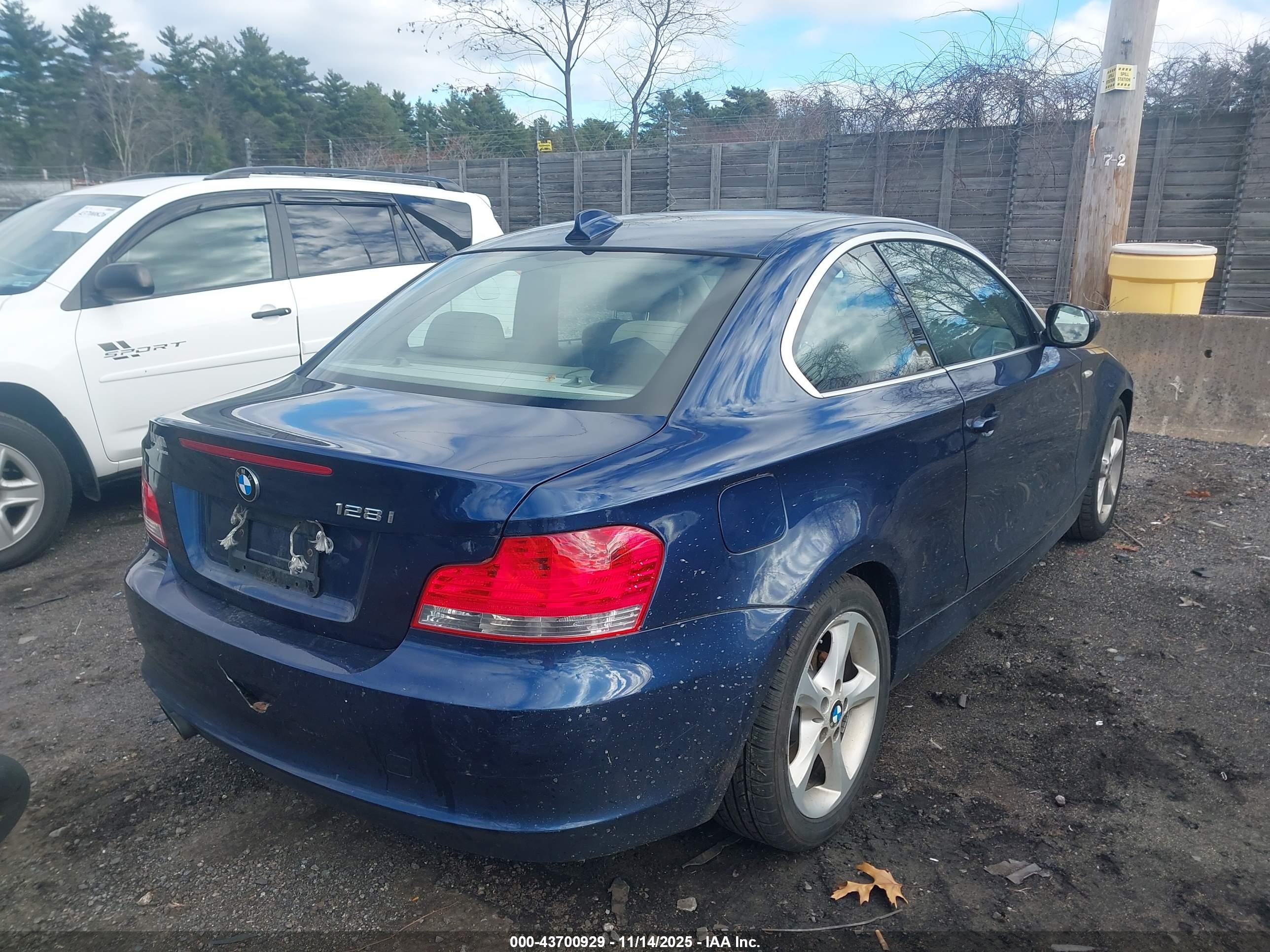 2010 Bmw 128i   Blue vin: WBAUP9C55AVL89213