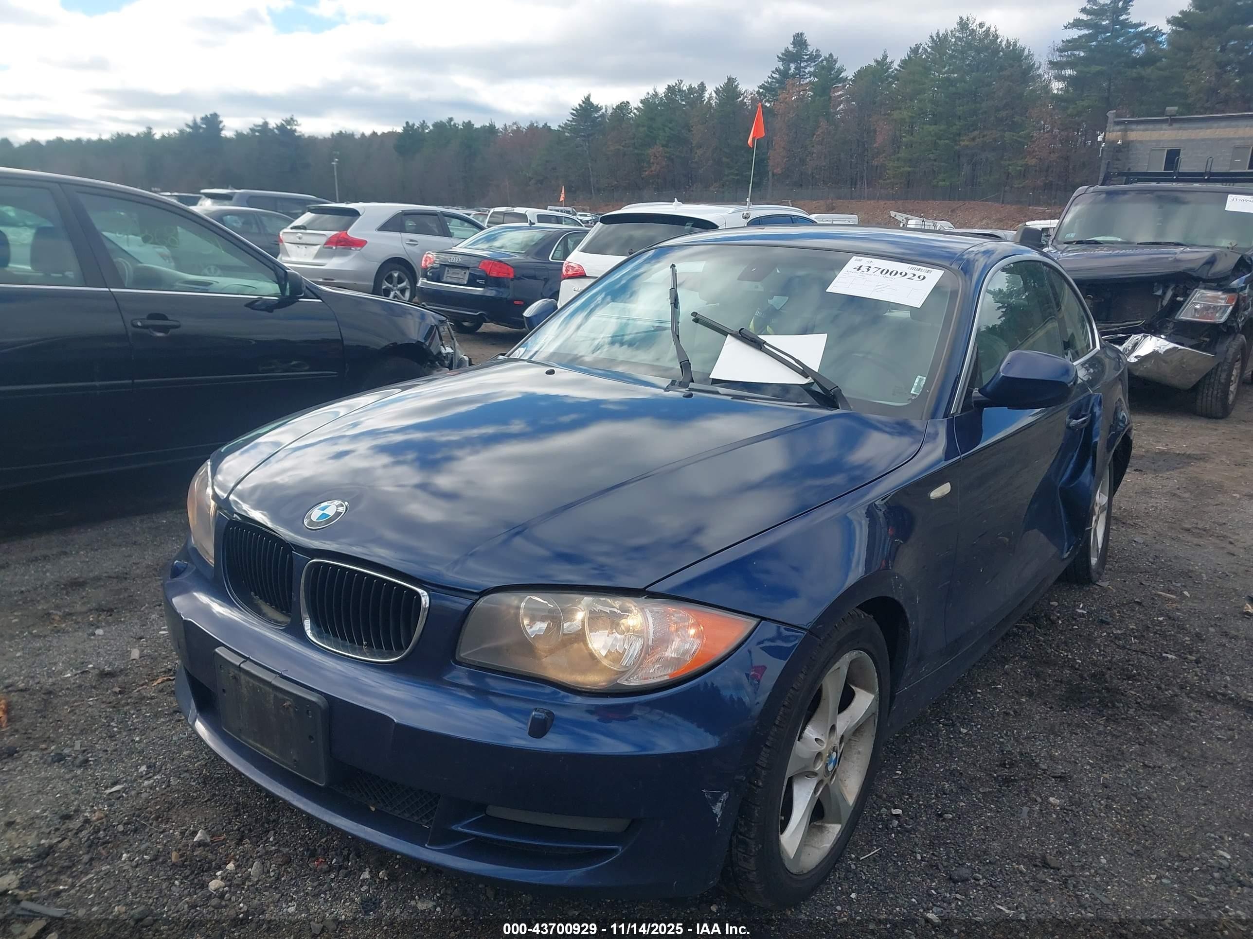 2010 Bmw 128i   Blue vin: WBAUP9C55AVL89213