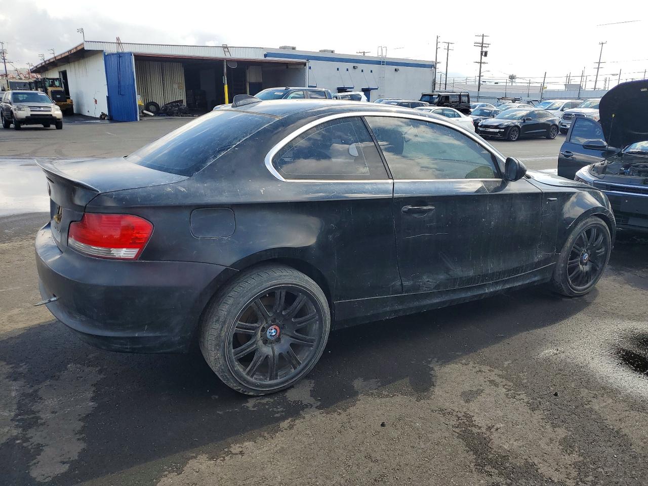 2011 Bmw 128 I Black vin: WBAUP9C55BVL89925