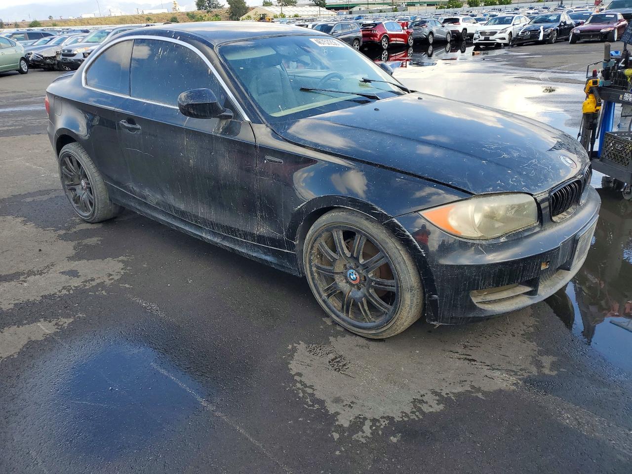 2011 Bmw 128 I Black vin: WBAUP9C55BVL89925