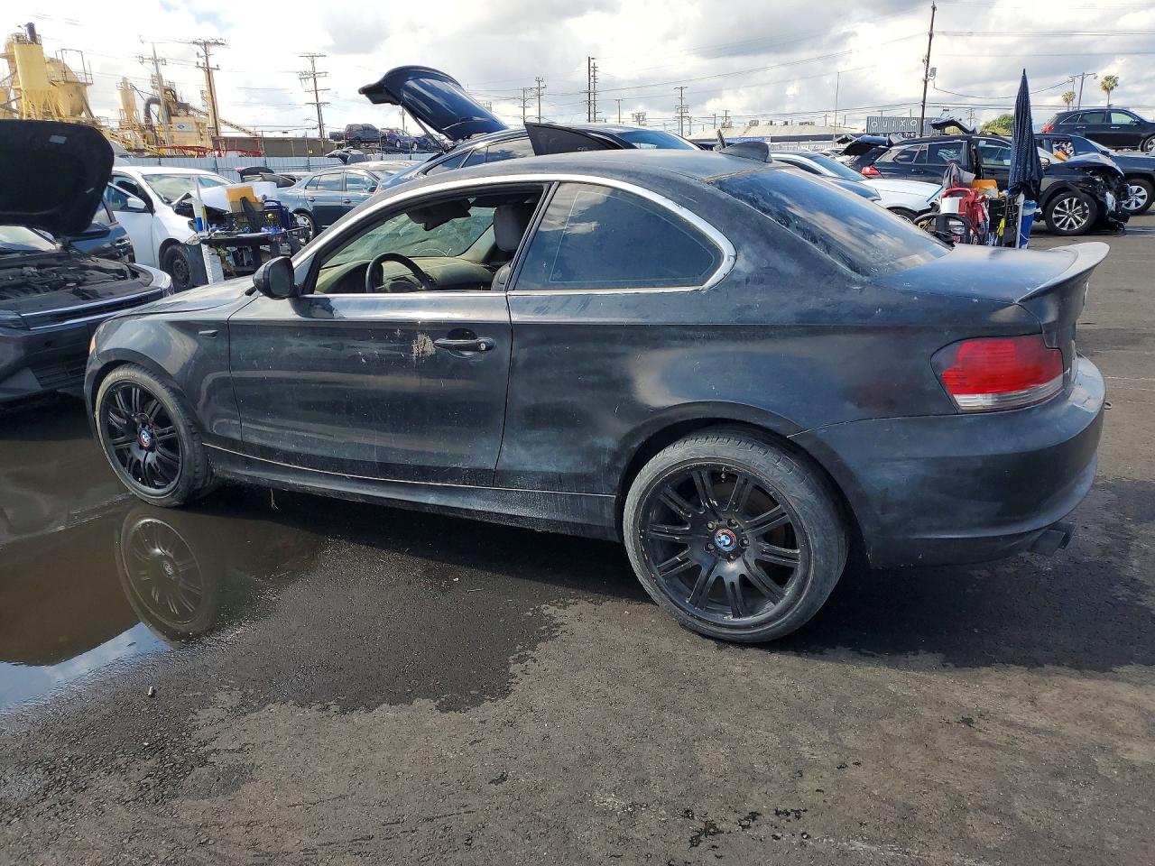 2011 Bmw 128 I Black vin: WBAUP9C55BVL89925