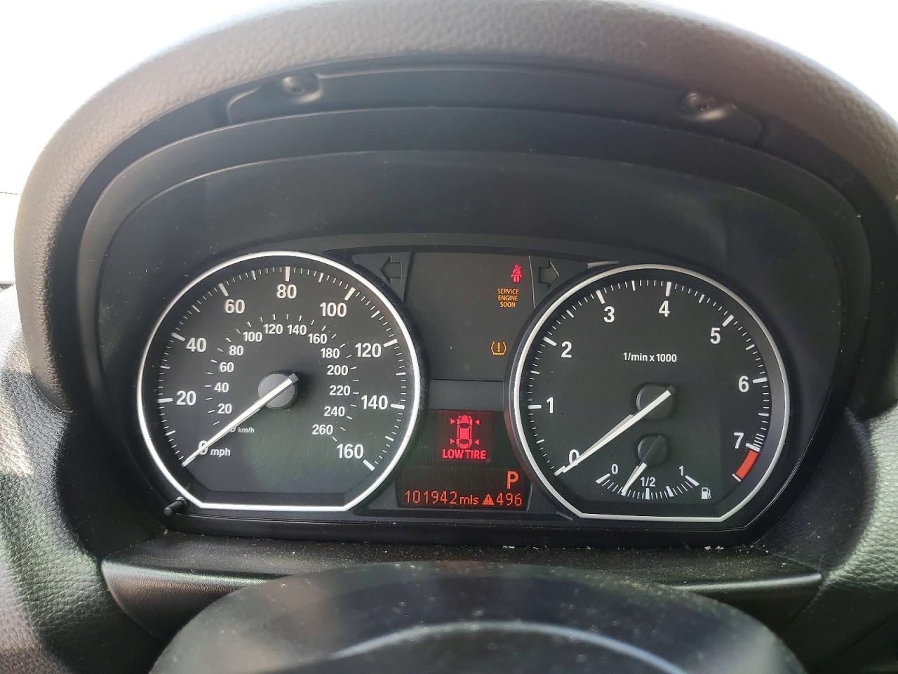 2011 Bmw 128 I White vin: WBAUP9C55BVL90282