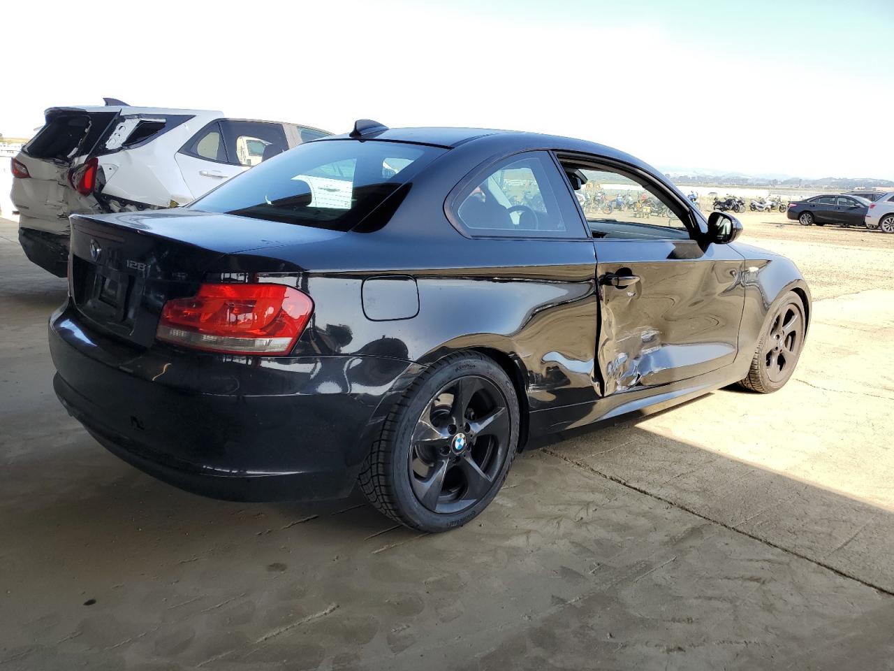 2012 Bmw 128 I Black vin: WBAUP9C55CVS94136