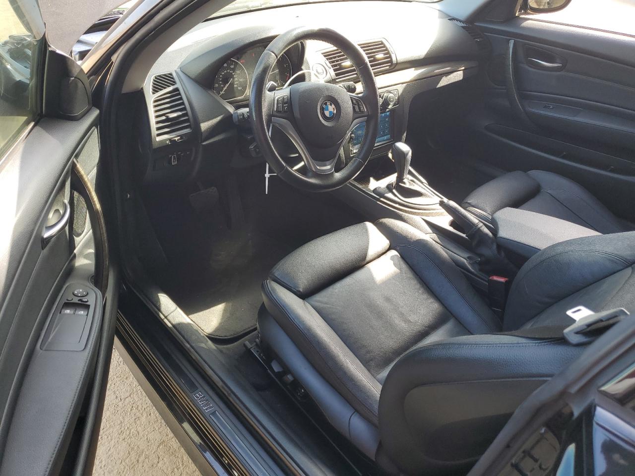 2012 Bmw 128 I Black vin: WBAUP9C55CVS94136
