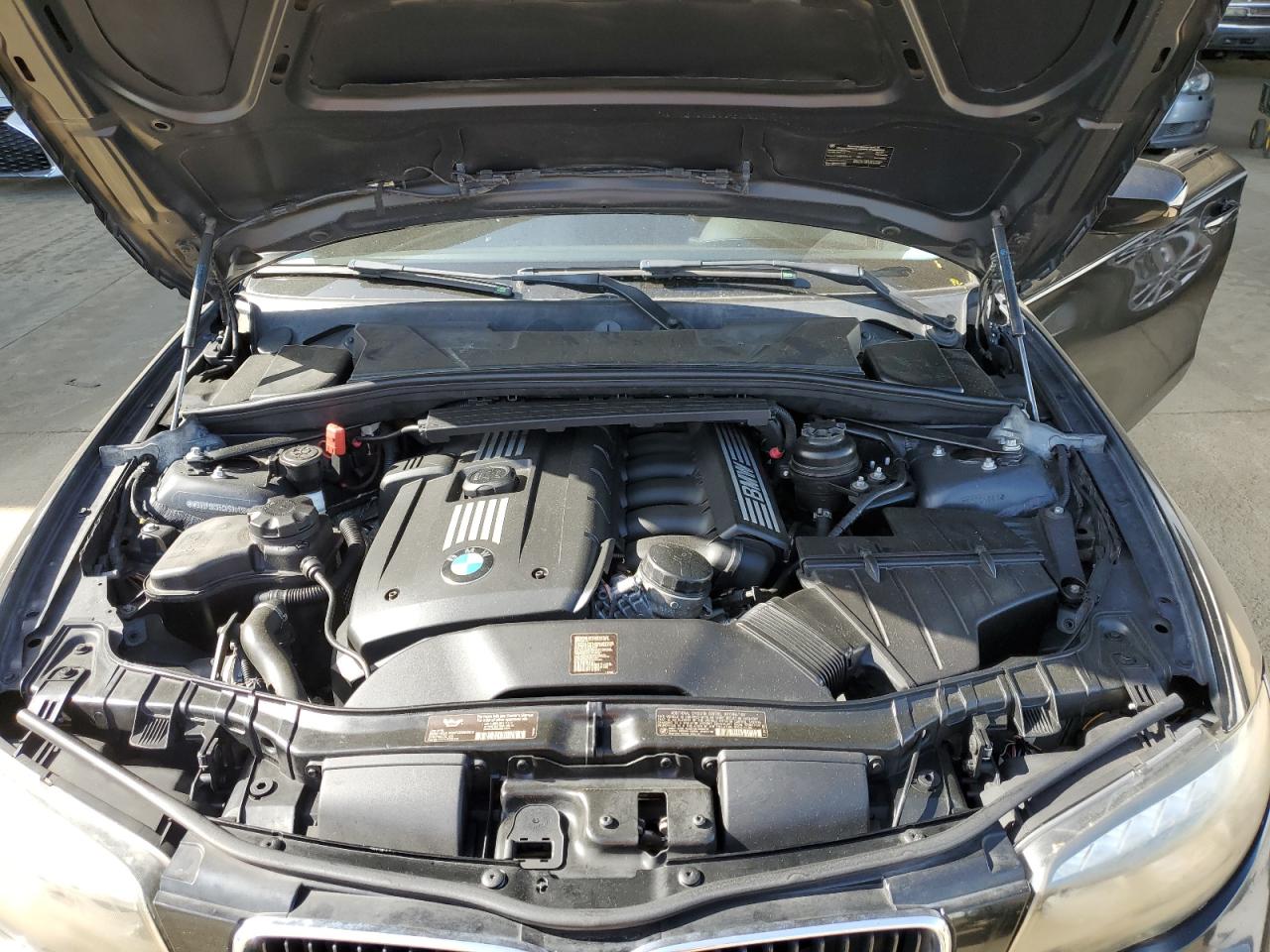 2012 Bmw 128 I Black vin: WBAUP9C55CVS94136
