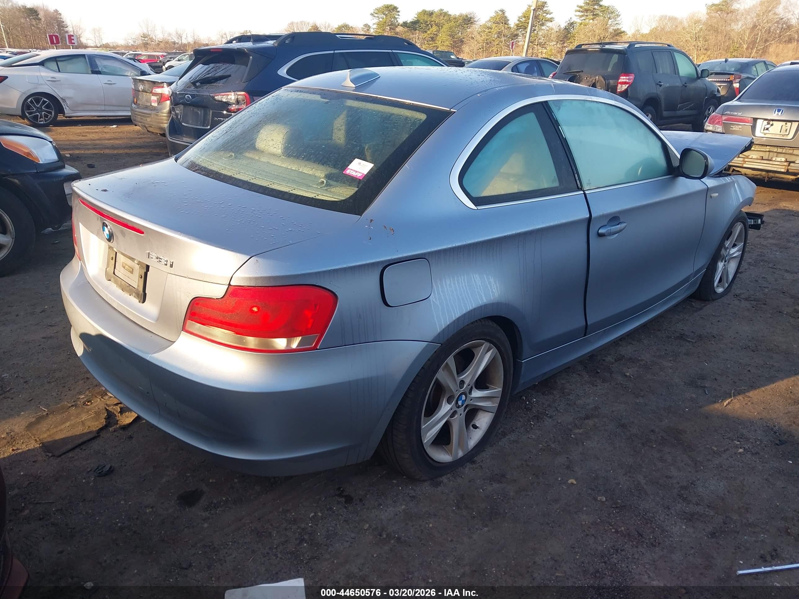 2013 Bmw 128i   Blue vin: WBAUP9C55DVS94736
