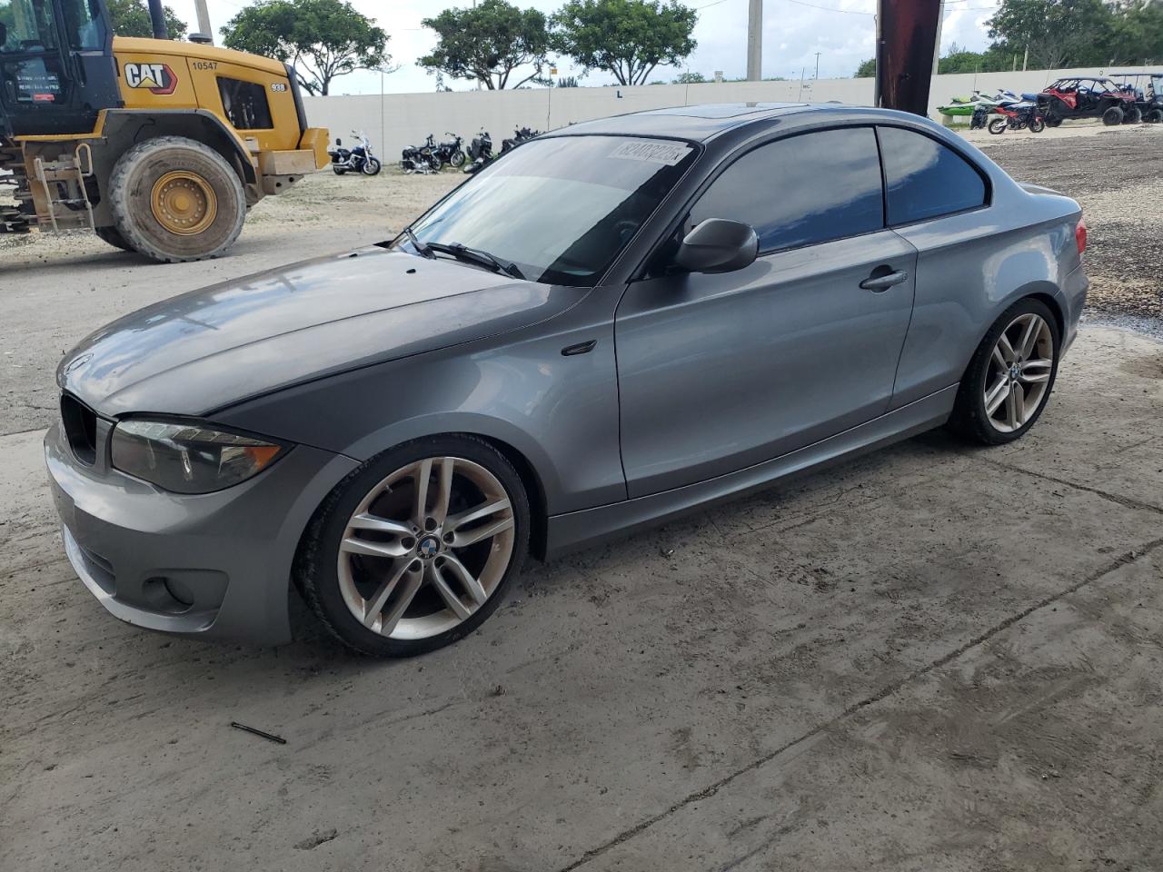 2012 Bmw 128 I Silver vin: WBAUP9C56CVL91247