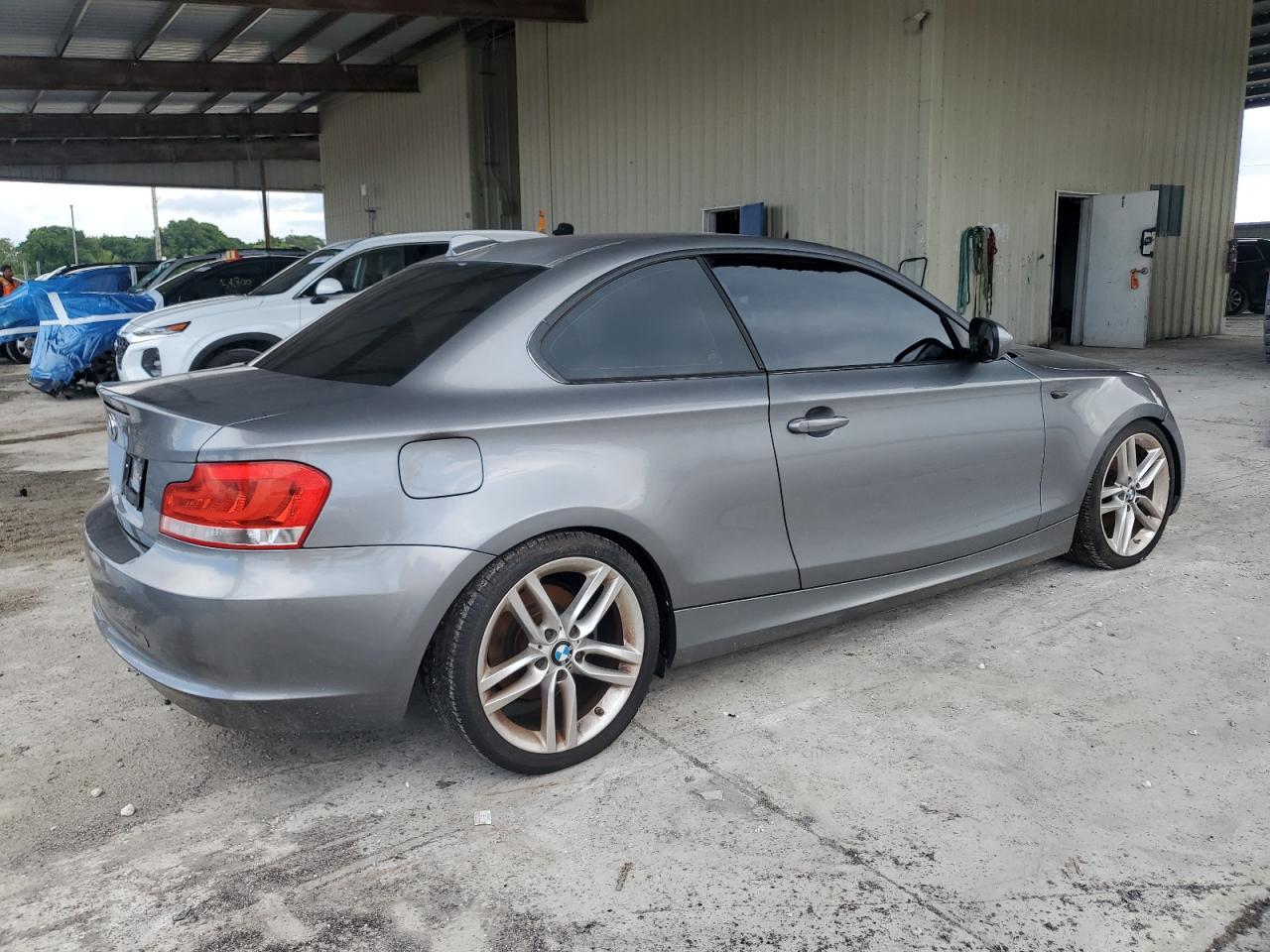 2012 Bmw 128 I Silver vin: WBAUP9C56CVL91247