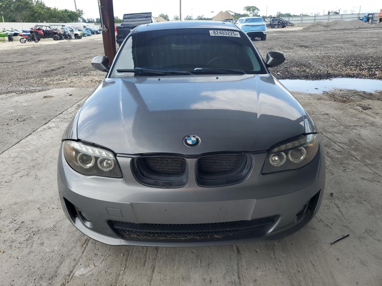 2012 Bmw 128 I Silver vin: WBAUP9C56CVL91247
