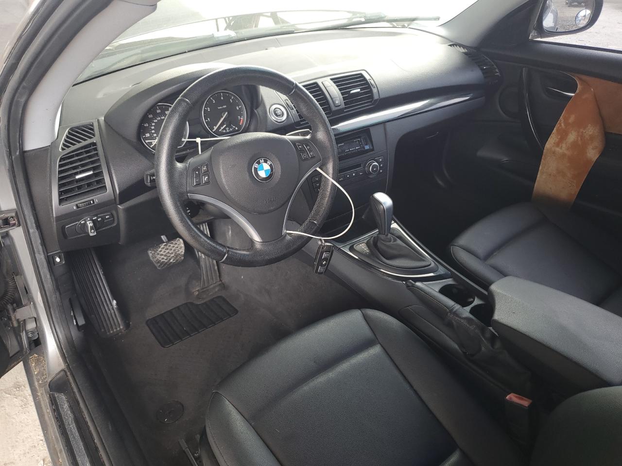 2012 Bmw 128 I Silver vin: WBAUP9C56CVL91247