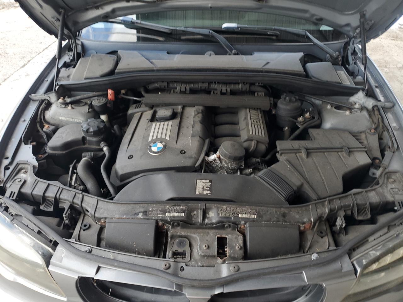 2012 Bmw 128 I Silver vin: WBAUP9C56CVL91247