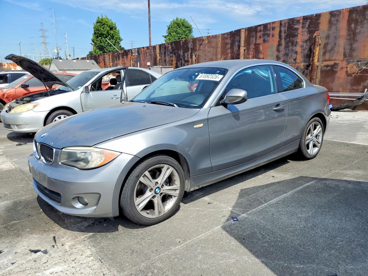 2012 Bmw 128 I Silver vin: WBAUP9C56CVL91362